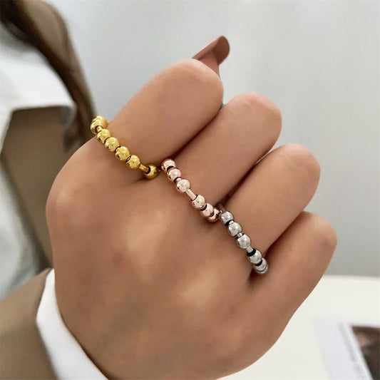 Sapphira Soothing Anxiety Bead Ring